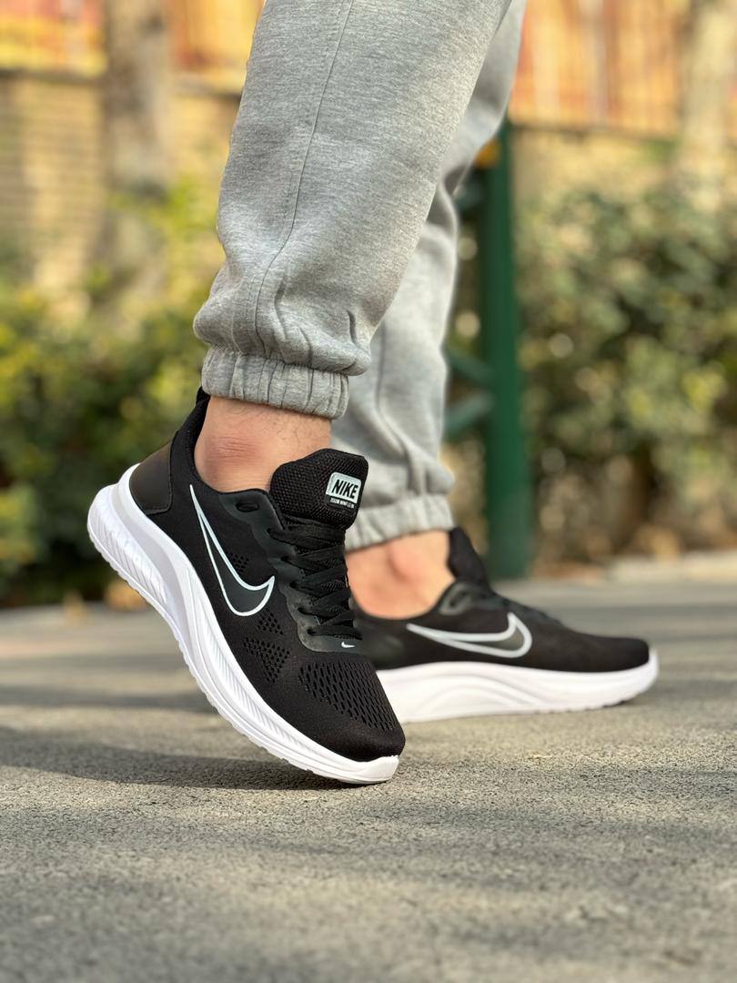 کتونی نایک ایر زوم رانینگ (Air Zoom) رنگ مشکی سفید (بالاترین کیفیت)