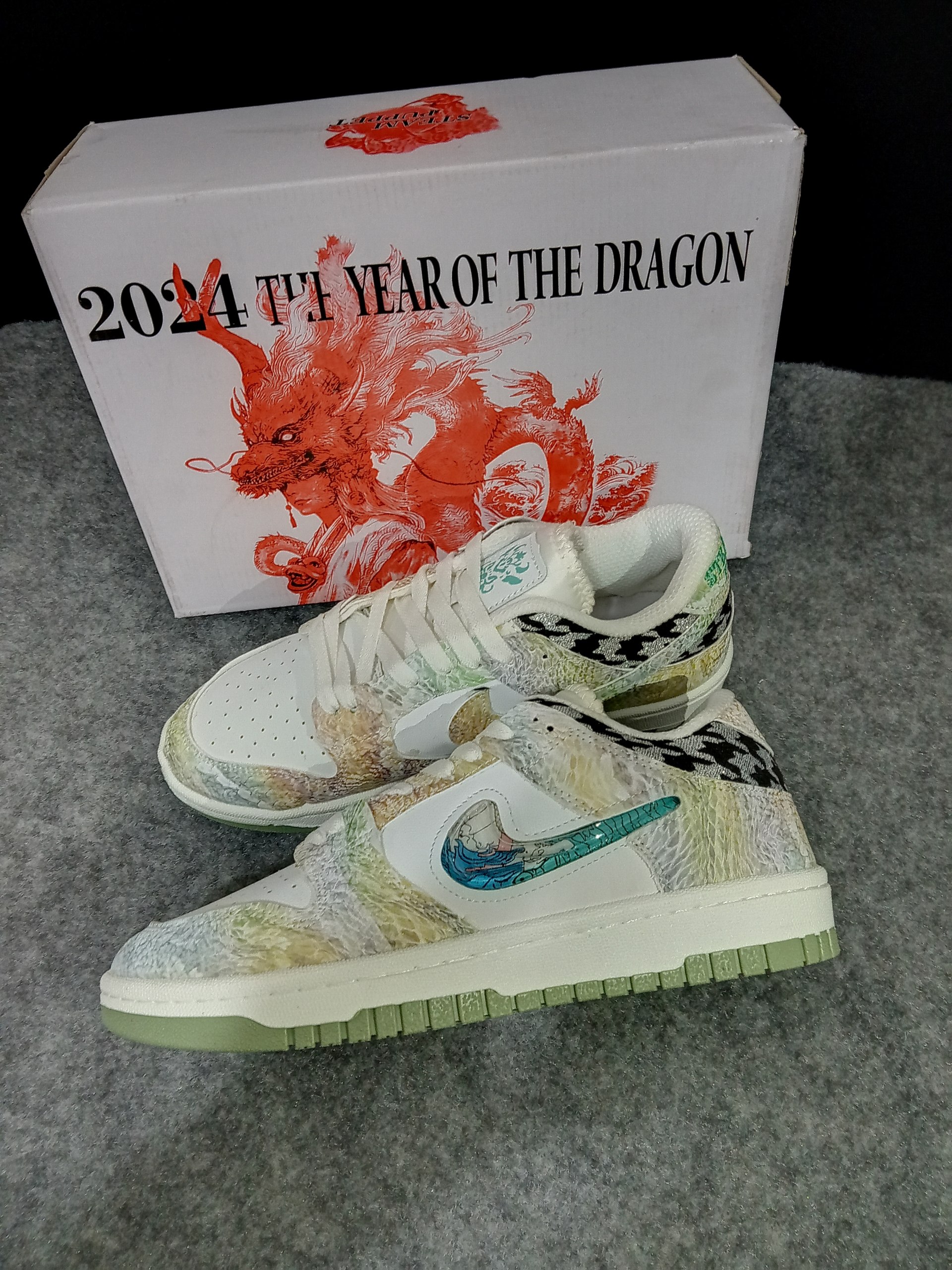 کتونی اسپرت نایک ایر جردن 1 دراگون (بالاترین کیفیت)