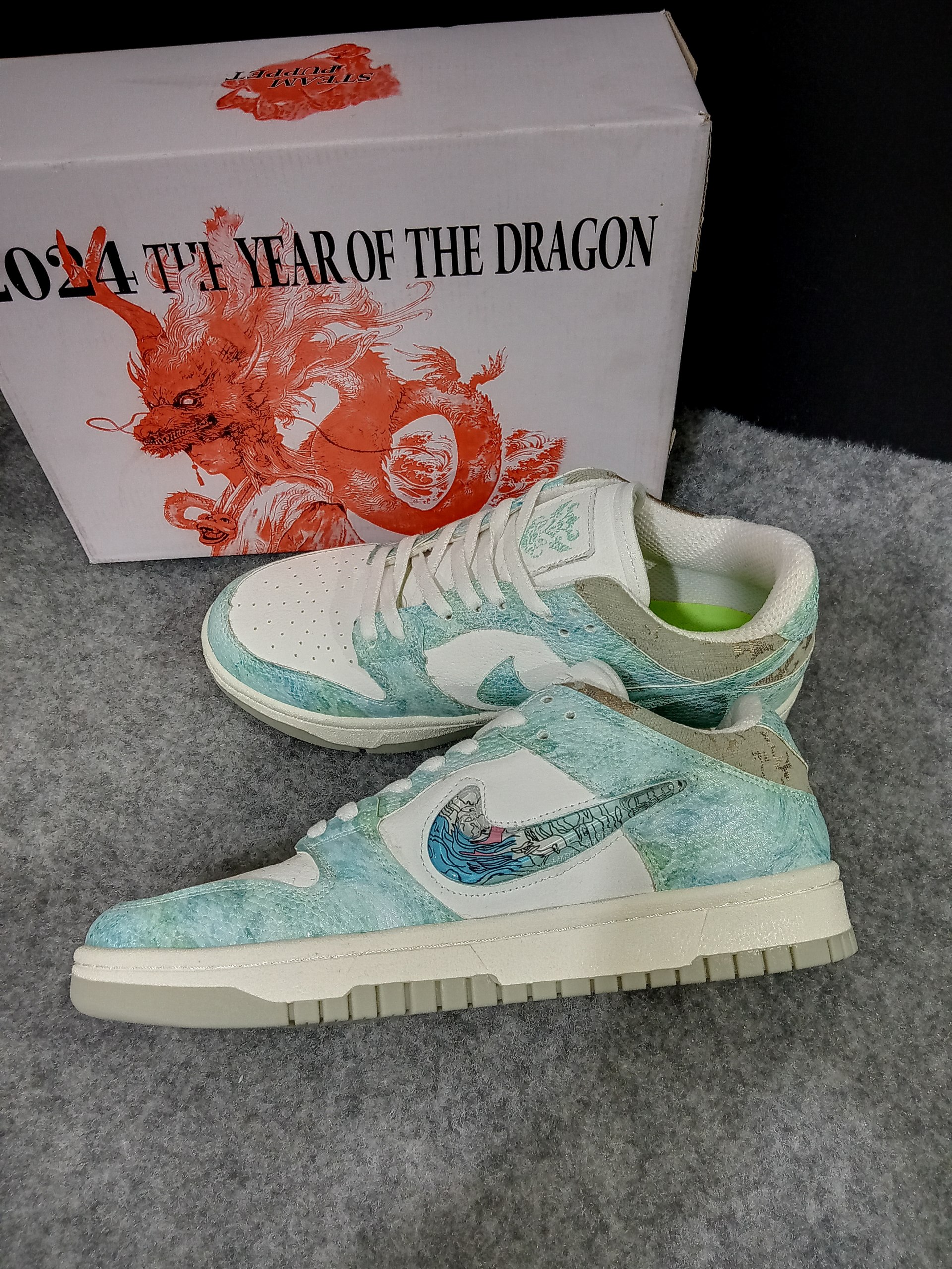 کتونی اسپرت نایک ایر جردن 1 دراگون (بالاترین کیفیت)